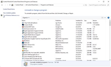 How To Remove Applications, Programs, and Updates in .